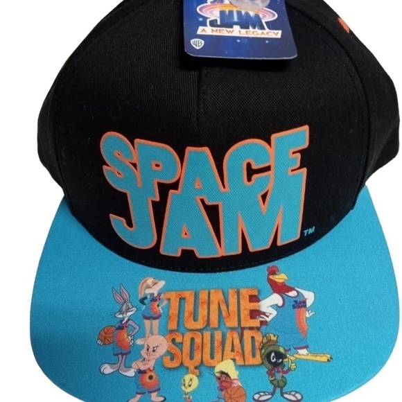 🆕 Space Jam Tune Squad Snapback Hat - Picture 1 of 3